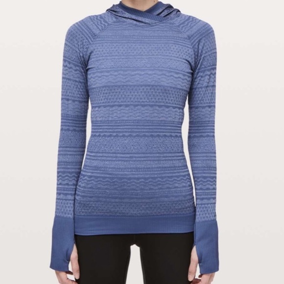 Lululemon Rest Less Hoodie In Gatsby Blue - Picture 1 of 11